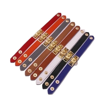 Alloy Copper Hip-Hop Retro Square Bangle