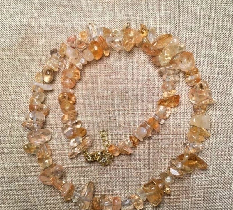 2 Pieces Ethnic Style Geometric Crystal Beaded Necklace