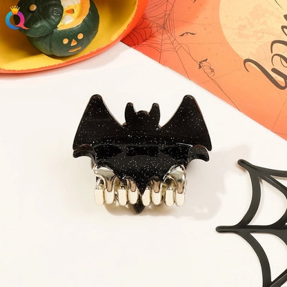 Halloween Funny Bat Plastic Hair Claws