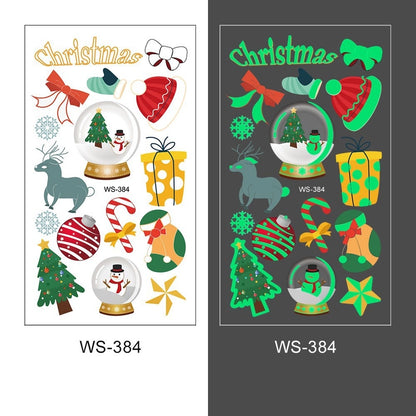 Christmas Santa Claus Transfer Stickers Tattoos & Body Art 1 Piece