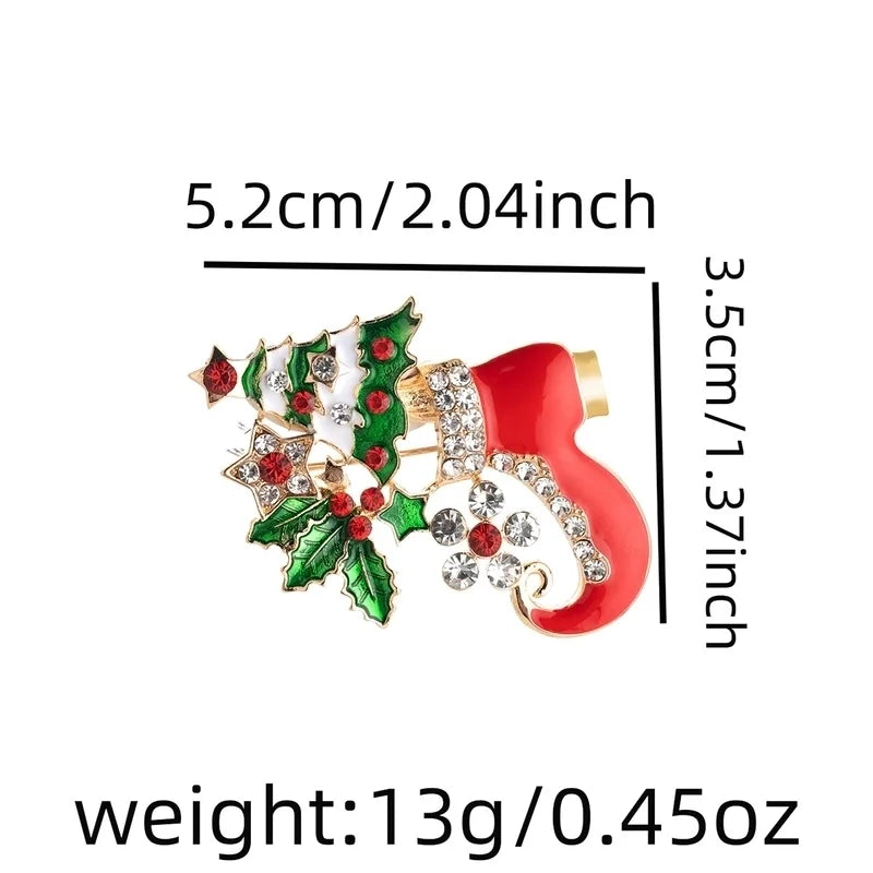 Cute Pin Bell Elk Inlay Women's