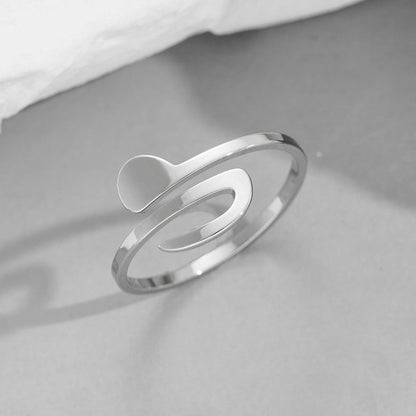 Funny Sweet Pastoral Star Bat Butterfly 201 Stainless Steel 18K Gold Plated Polishing Open Rings