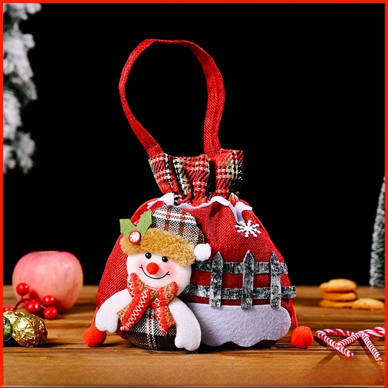 Creative Christmas Decoration Cartoon Tote Bag