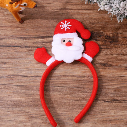 Christmas Cartoon Style Cute Snowman Elk Party Festival Headband