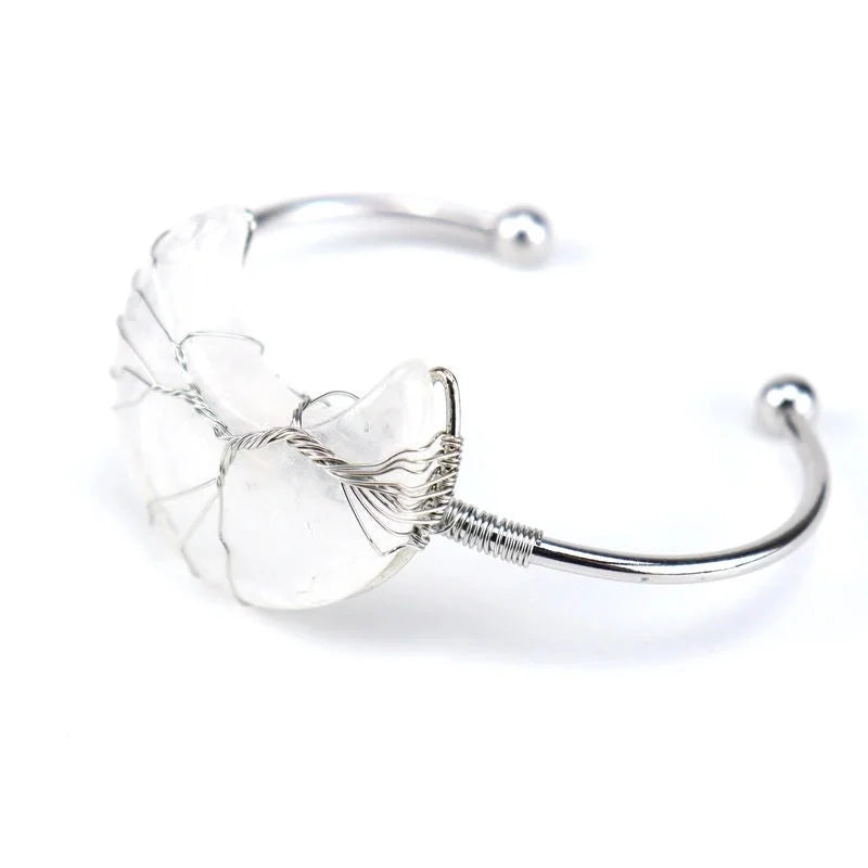 Fashion Moon Agate Plating Bangle 1 Piece