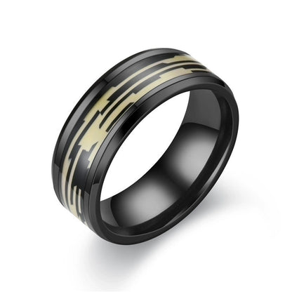 Fashion New Colorful Stainless Steel Ring