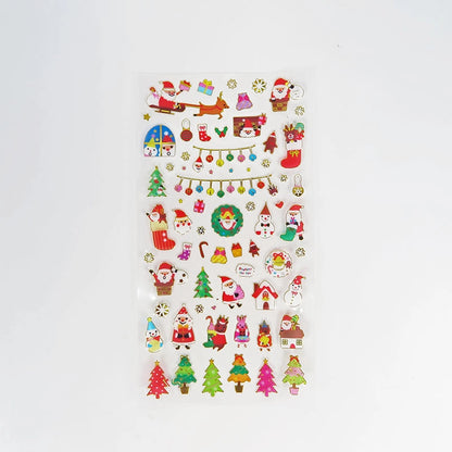 1 Piece Christmas Tree Santa Claus Christmas Socks Holiday Festival Christmas PET PVC