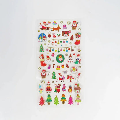 1 Piece Christmas Tree Santa Claus Christmas Socks Holiday Festival Christmas PET PVC