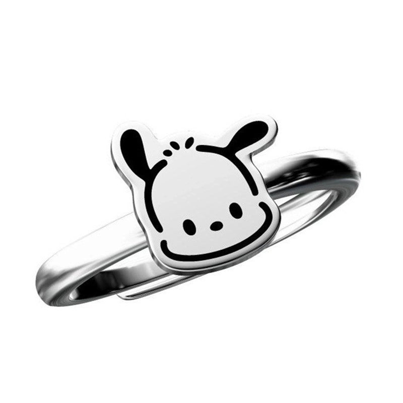 Fairy Style Modern Style Minimalist Moon Heart Shape Butterfly Alloy Copper Gold Plated Silver Plated Artificial Gemstones Artificial Diamond Open Ring In Bulk