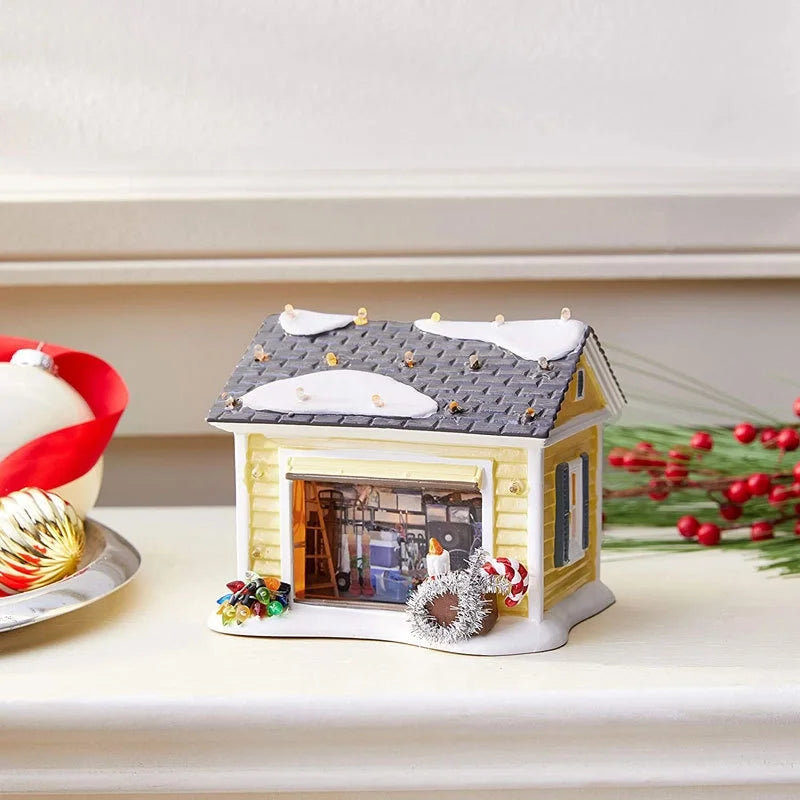 Christmas Snowman Doll Christmas Crafts Ornaments Garden Decorations Country Street View Resin Decorations