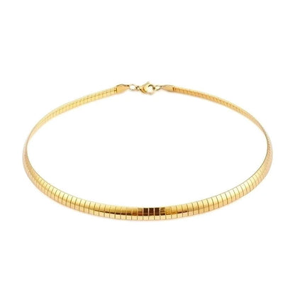 Casual Streetwear Geometric 304 Stainless Steel 18K Gold Plated Stainless Steel Necklaces