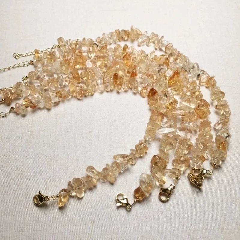 2 Pieces Ethnic Style Irregular Geometric Crystal Bracelets