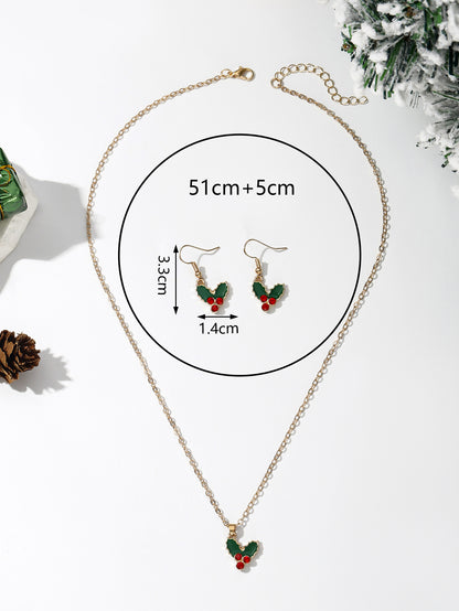 5 Sets Hot Sale Christmas Gift Snowflake Socks Snowman Christmas Tree Jewelry Holiday Set