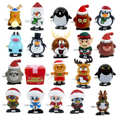 Christmas Santa Claus Snowman Plastic Toys