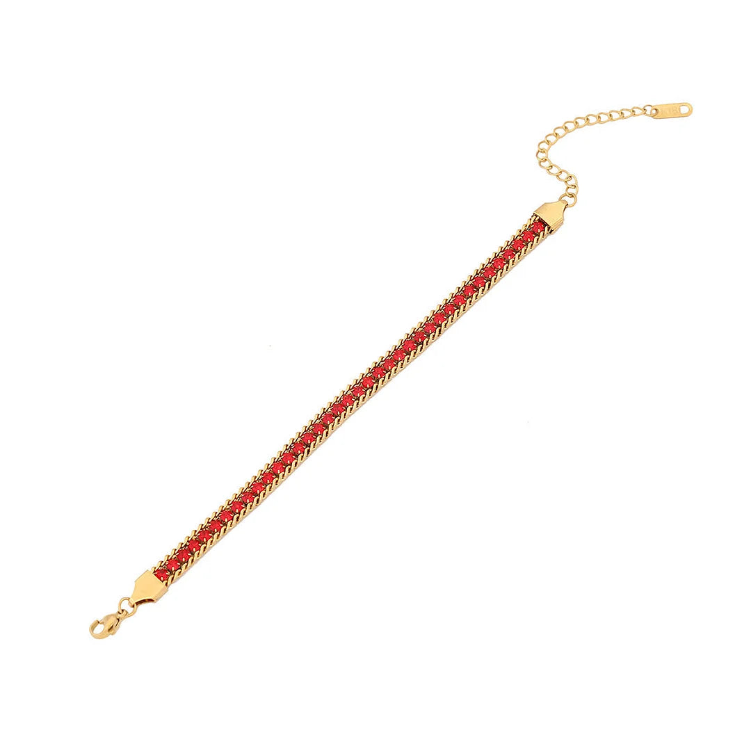 Women Fashion Stainless Steel Electroplating Bracelets