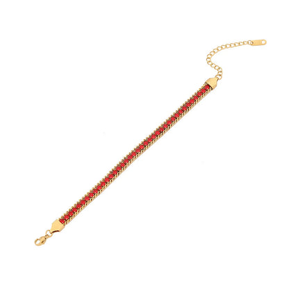 Women Fashion Stainless Steel Electroplating Bracelets