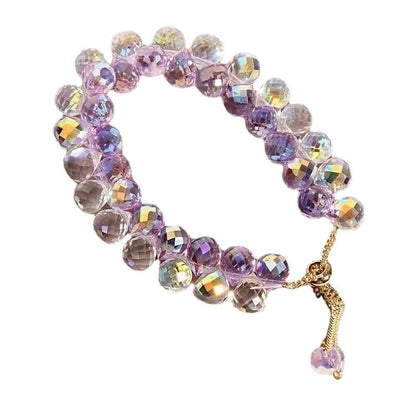 Minimalist Flower Crystal Bracelets In Bulk