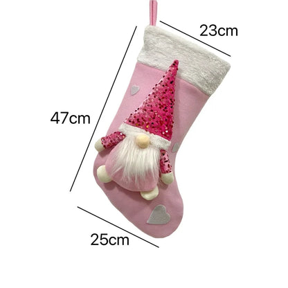 Christmas Cute Christmas Socks Doll Party Festival Hanging Ornaments Decorations Hanging Ornaments