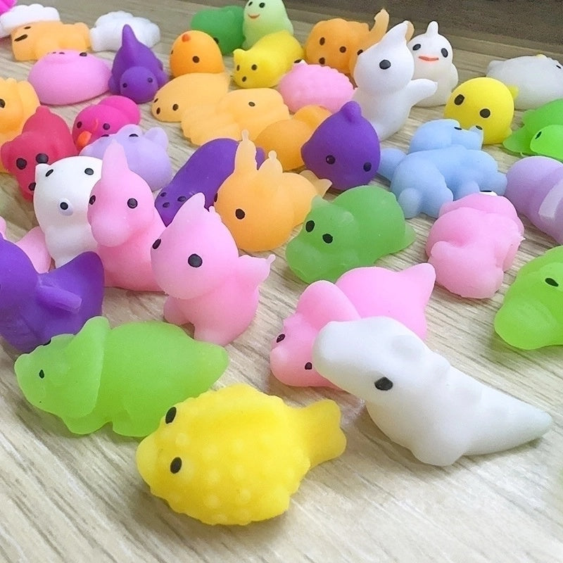 Cute Animal Creative Soft Decompression Squeezing Toys Random 1 Piece