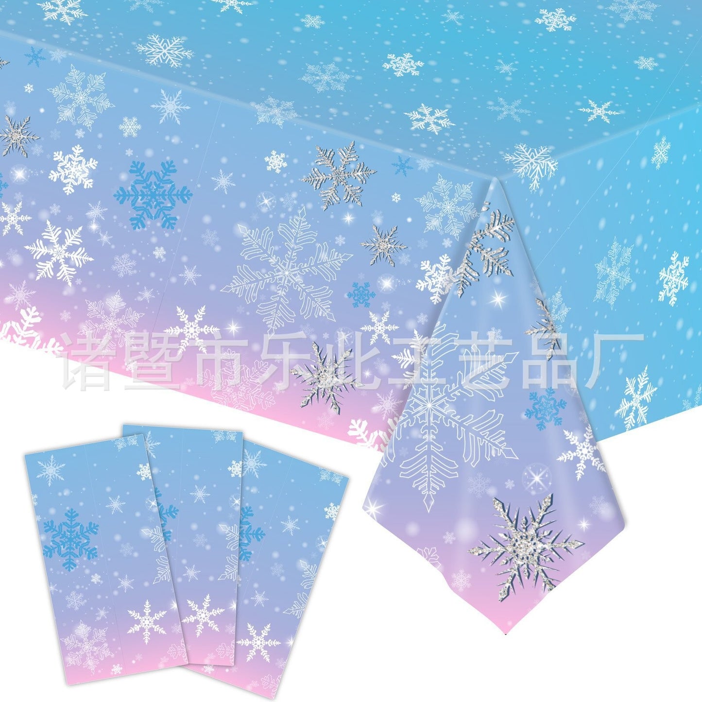 3 Pieces Christmas Tablecloth Holiday Party Tablecloth Christmas Tree Tablecloth Red And Green Christmas Theme Tablecloth Table Cover