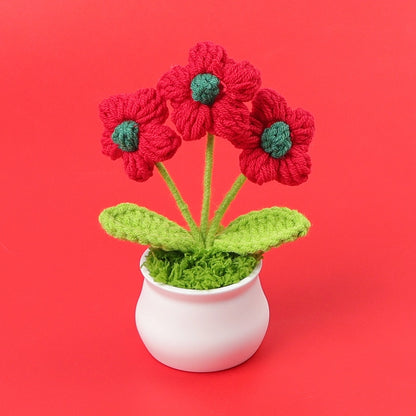 Christmas Pastoral Christmas Tree Plastic Yarn Party Ornaments