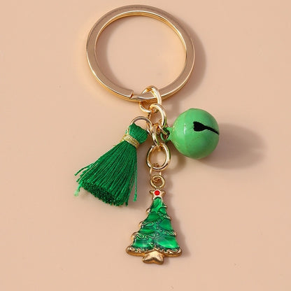 Commute Snowflake Christmas Women's Metal Keychains Keychains