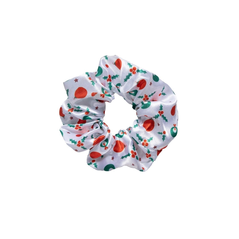 Christmas Minimalist Women's Christmas Hat Christmas Tree Flakes Hair Tie