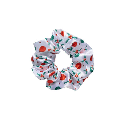 Christmas Minimalist Women's Christmas Hat Christmas Tree Flakes Hair Tie