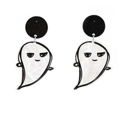 Halloween Ghost Skull Pumpkin Earrings