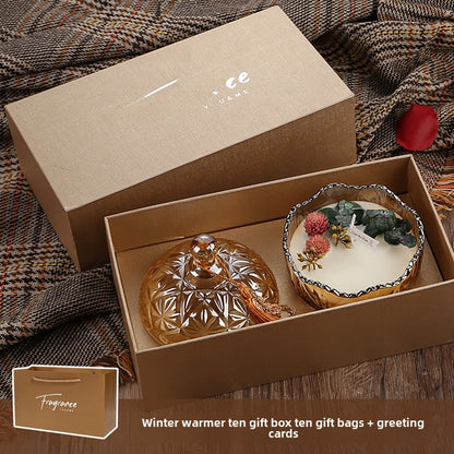 Aromatherapy Candle Gift Box March 8Th Women'S Mother'S Day Gift For Mother And Teacher Practical Niche Advanced Soy Wax