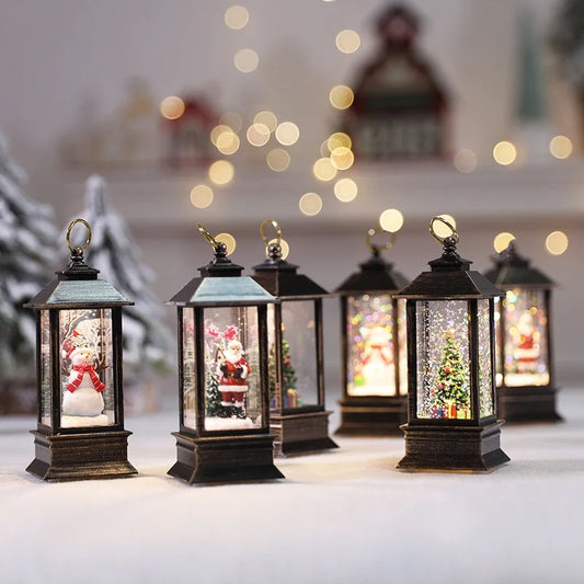 Christmas Christmas Decoration Plastic Led Lights Night Lights