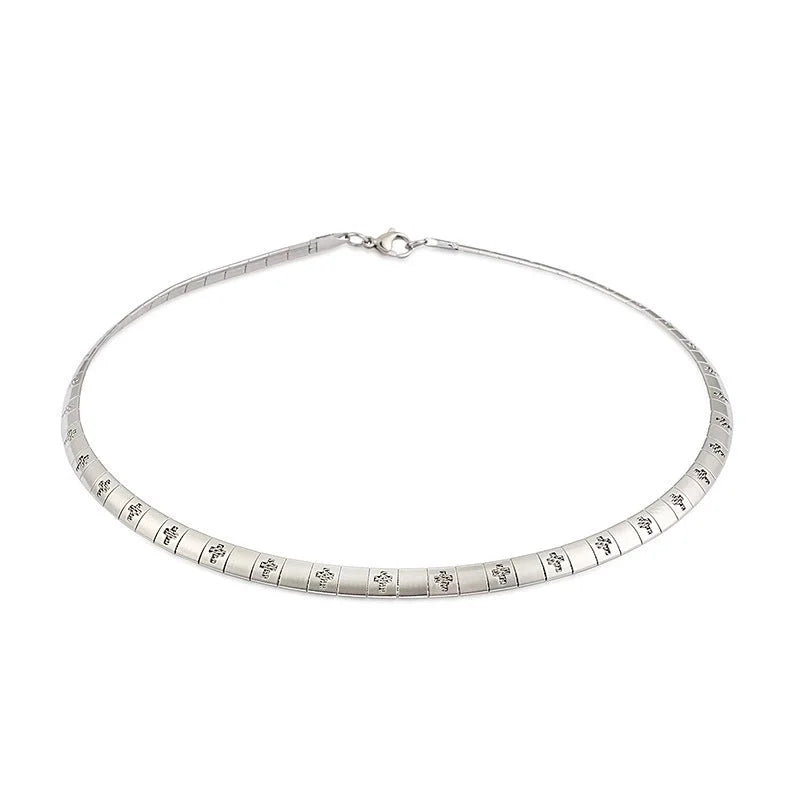 Casual Streetwear Geometric 304 Stainless Steel 18K Gold Plated Stainless Steel Necklaces