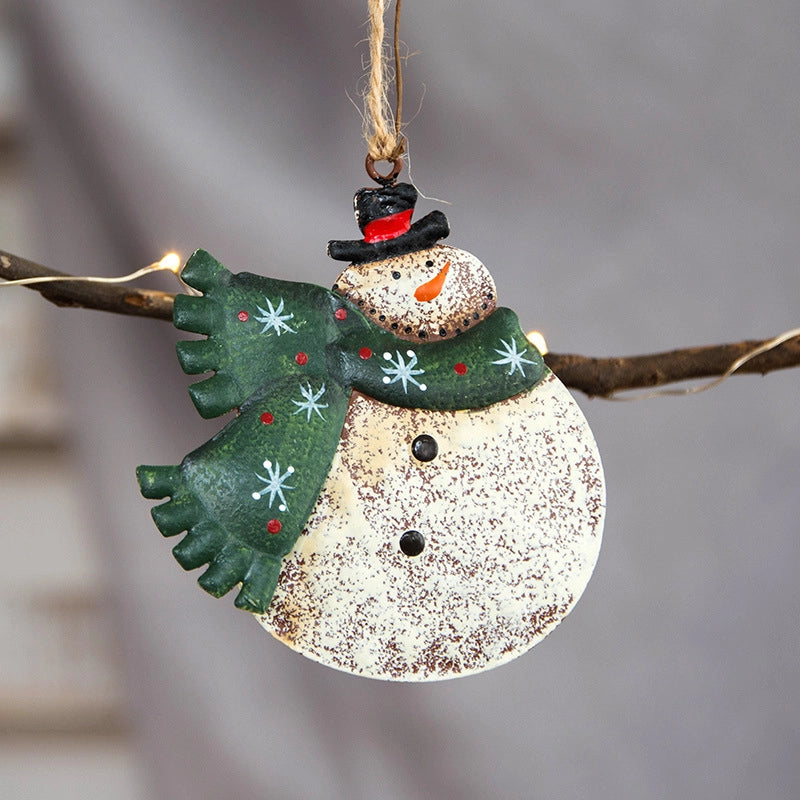 Christmas Fashion Iron Party Hanging Ornaments