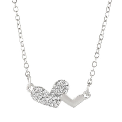 Copper Heart Shape Pendant Necklace