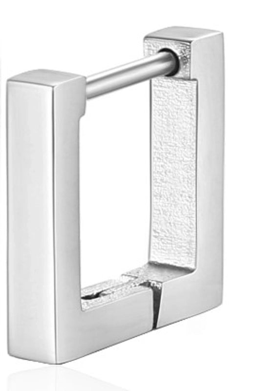 1 Piece Fashion Square Star Heart Shape 201 Stainless Steel 18K Gold Plated Earrings