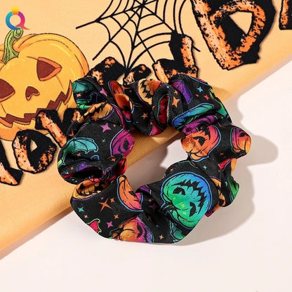 Halloween Funny Pumpkin Hair Tie
