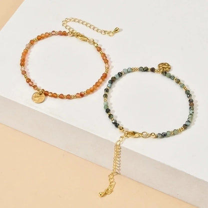 Modern Style Geometric Natural Stone Bracelets