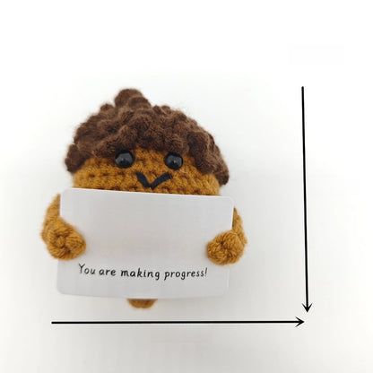 Cute Animal Fruit Vegetable Yarn Ornaments Artificial Decorations