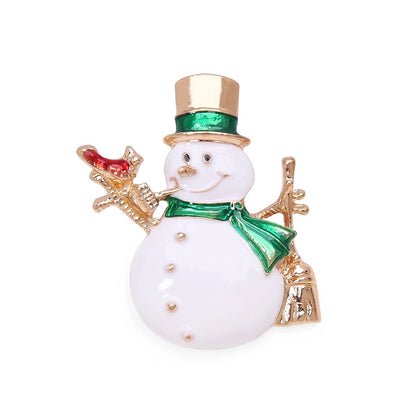 Cartoon Style Geometric Alloy Plating Artificial Diamond Women's Cartoon Brooches