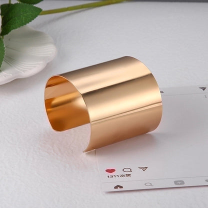 Alloy Gold Plated Silver Plated Hip-Hop Classic Style Streetwear Plating Hollow Out Inlay Animal Artificial Crystal Artificial Pearls Zircon Wristband Bangle