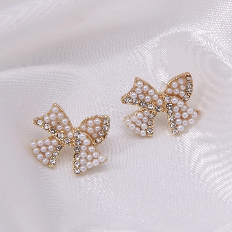 1 Pair Classic Style Geometric Santa Claus Snowflake Alloy Drop Earrings Ear Studs