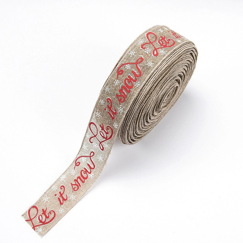 Christmas Casual Sweet Christmas Tree Car Imitated Hemp Party Festival Decorative Props