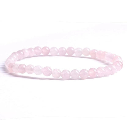 Romantic Classic Style Round Natural Stone Bracelets In Bulk