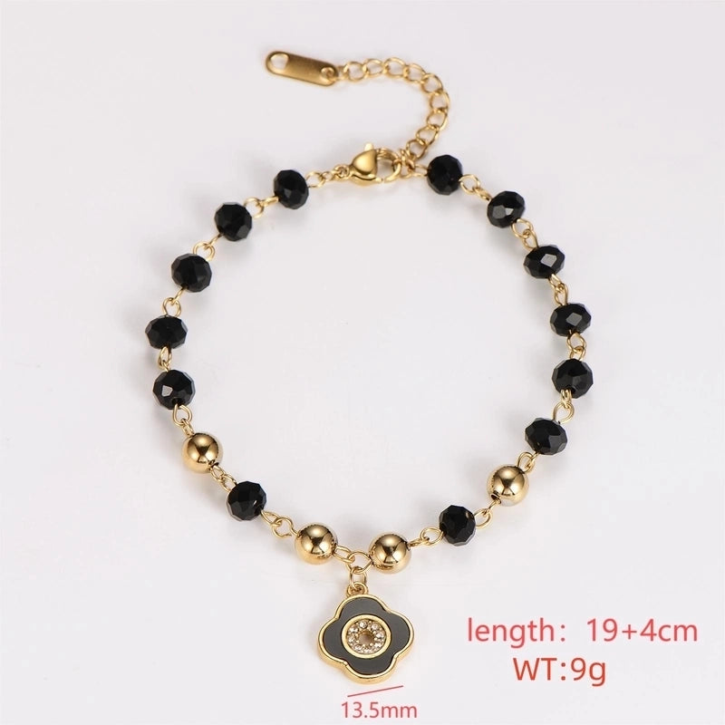 Vintage Style Minimalist Christmas Tree Moon Heart Shape 304 Stainless Steel Bracelets In Bulk Christmas