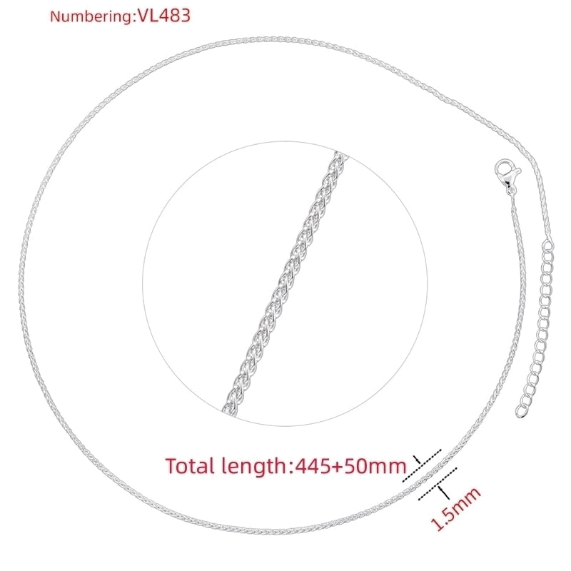 Hip-Hop Minimalist Solid Color Copper 18K Gold Plated Necklace