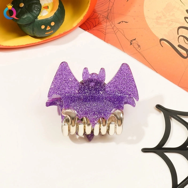 Halloween Funny Bat Plastic Hair Claws