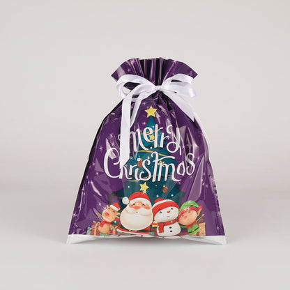 Christmas Gift Bag 2025 Hot Christmas Gift Bag Set Drawstring Bag Candy Bag