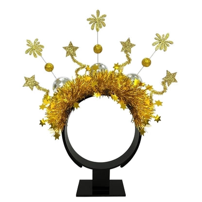 Christmas Exaggerated Number Plastic Party Festival Headband