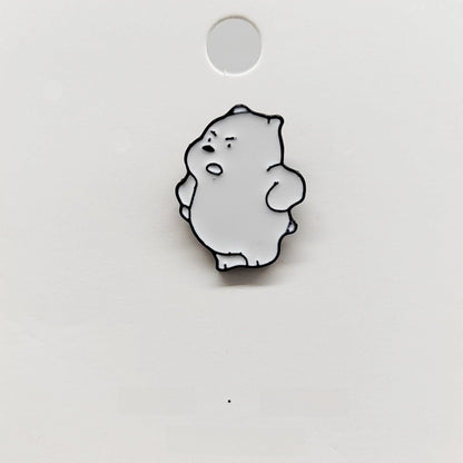 Casual Cute Streetwear Pin Cartoon Character Alloy Enamel Unisex Brooches