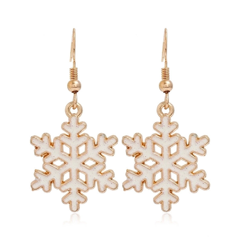 Fashion Christmas Tree Santa Claus Alloy Plating Women's Drop Earrings 1 Pair